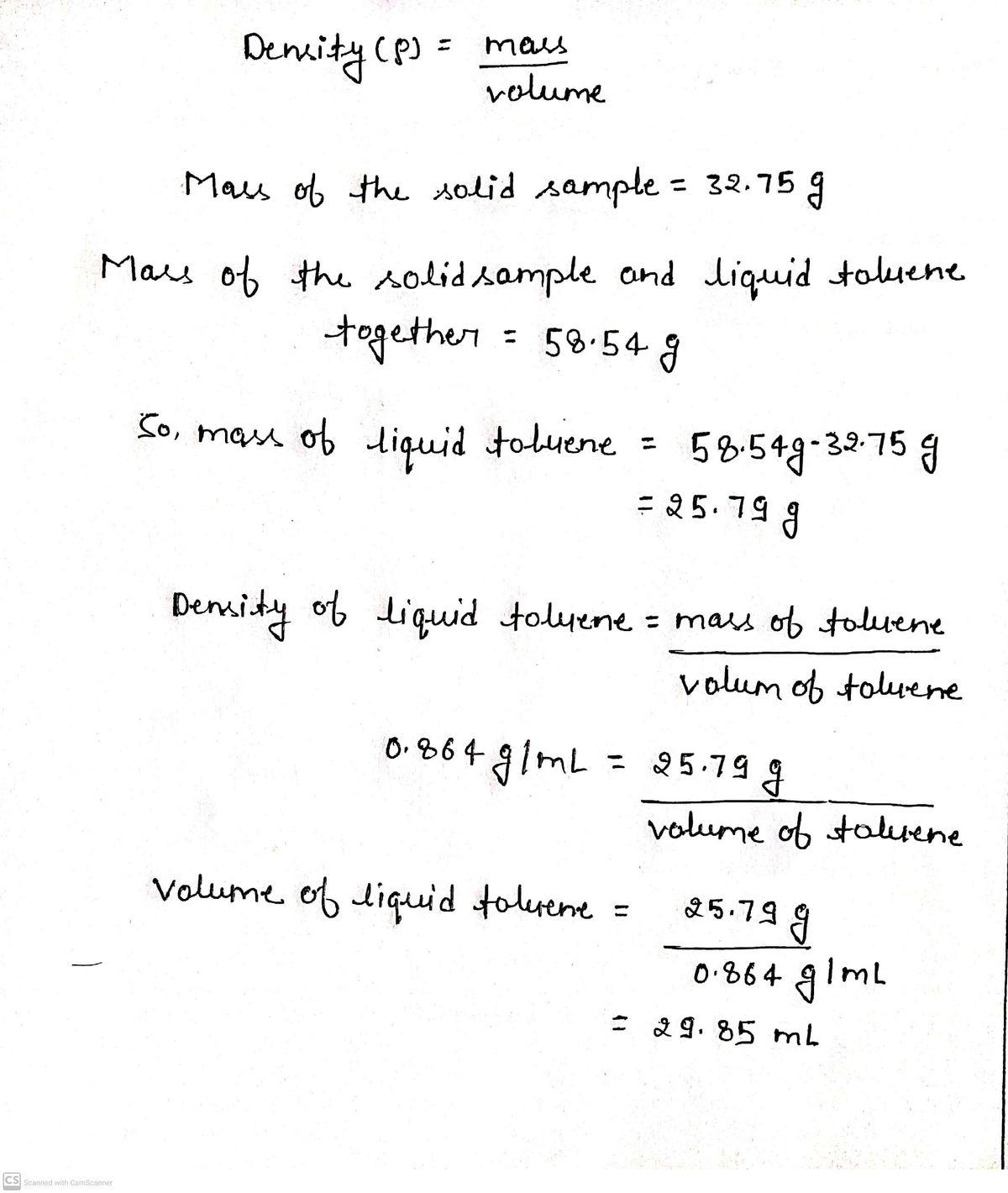 Chemistry homework question answer, step 1, image 1